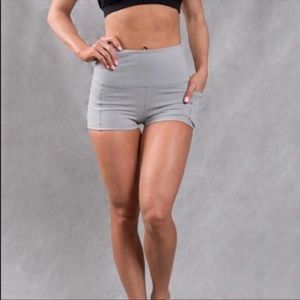 Buffbunny stone gray shorts!